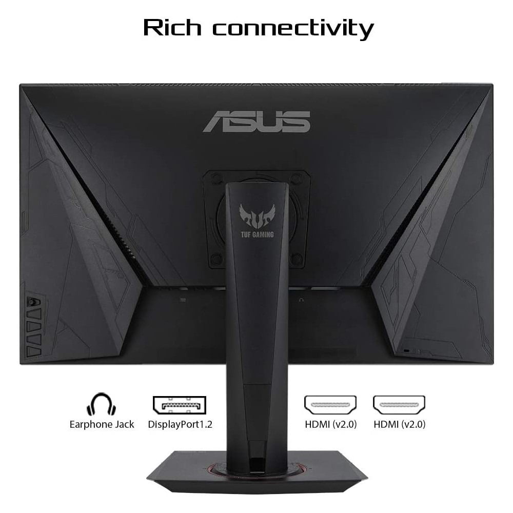 ASUS TUF Gaming VG279QM HDR G-SYNC Compatible Gaming Monitor – 27 inch FullHD (1920 x 1080), Fast IPS, Overclockable 280Hz (Above 240Hz, 144Hz), 1ms (GTG), ELMB SYNC, G-SYNC Compatible, DisplayHDR™ 400 ASUS TUF Gaming VG279QM HDR G-SYNC Compatible Gaming Monitor – 27 inch FullHD (1920 x 1080), Fast IPS, Overclockable 280Hz (Above 240Hz, 144Hz), 1ms (GTG), ELMB SYNC, G-SYNC Compatible, DisplayHDR™ 400